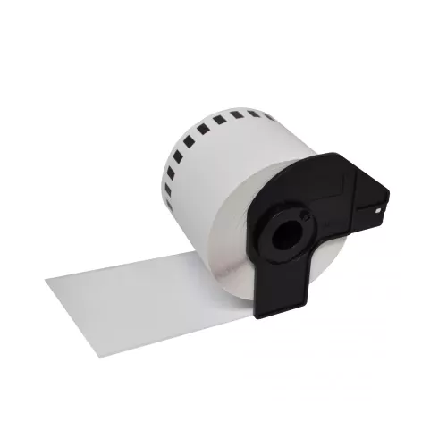 Etiquetas Compativeis Brother DK22246 Branca - 103mm x 30.48 metros Contínua Papel térmico
