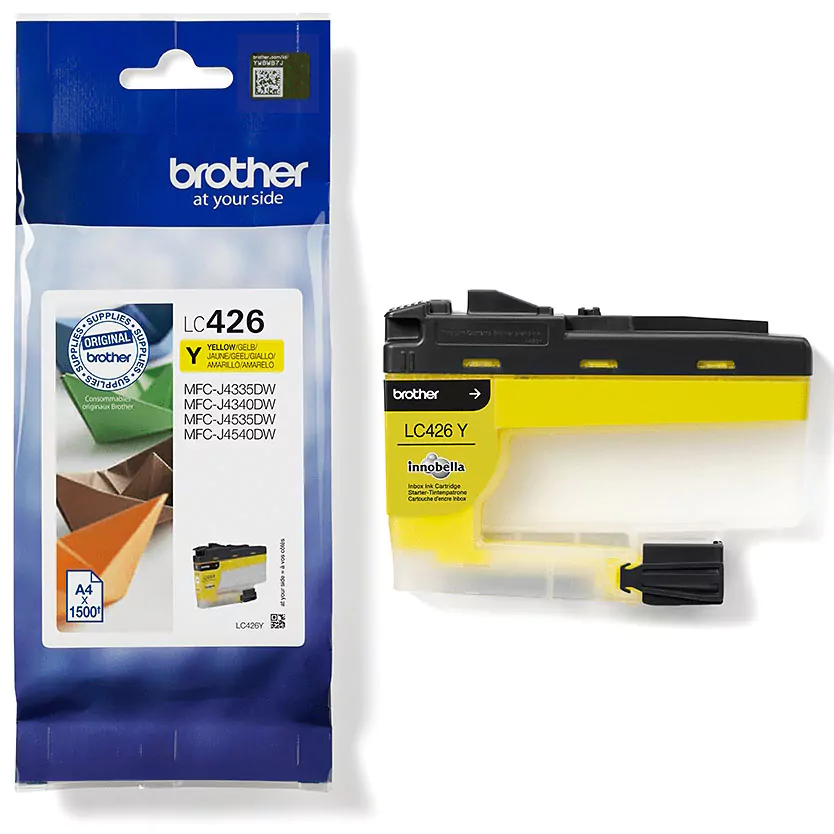 Tinteiro Brother Original LC426 Amarelo (LC426Y)