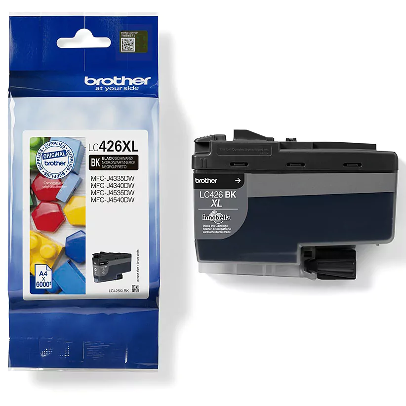 Tinteiro Brother Original LC426XL Preto (LC426XLBK)