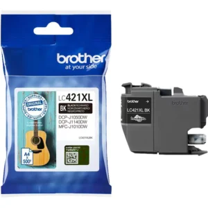 Tinteiro Brother Original LC421 XL Preto (LC421XLBK)