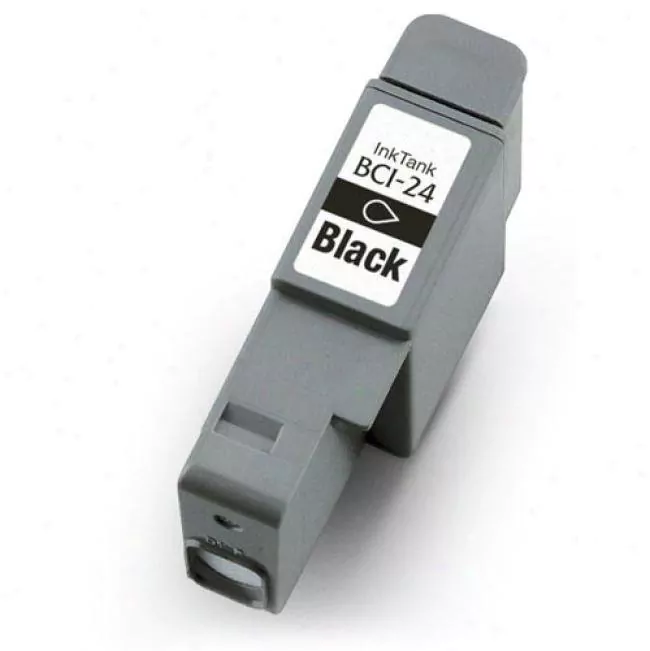 Tinteiro Canon Compatível BCI-24 / BCI-21 Preto