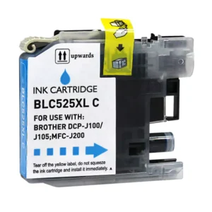 Tinteiro Brother Compatível LC525C XL Azul