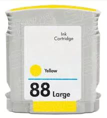Tinteiro HP 88 Amarelo Compatível (C9393AE)