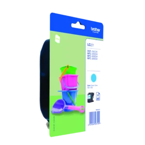 Tinteiro Brother Original LC221 Azul (LC221CBP)