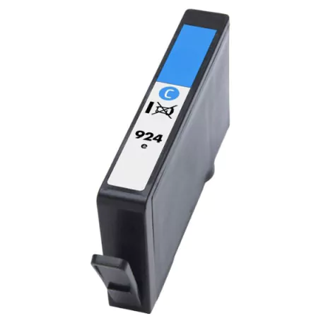Tinteiro HP Compatível 924e XL Azul (4K0U7NE / 4K0U3NE)