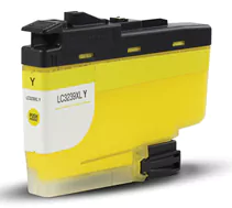 Tinteiro Brother Compatível LC3239 XL Amarelo