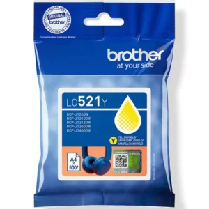 Tinteiro Brother Original LC521 Amarelo (LC521Y)