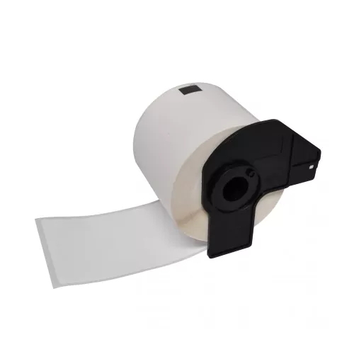 Etiquetas Compativeis Brother DK22211 Branca - 24mm x 15 metros Contínua Papel térmico