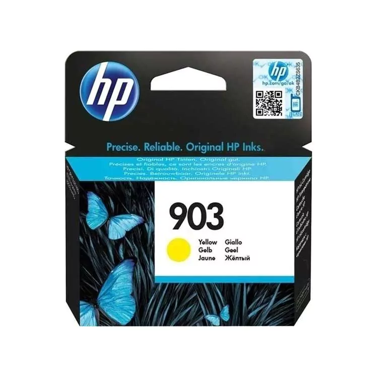 Tinteiro HP 903 Amarelo Original (T6L95AE)