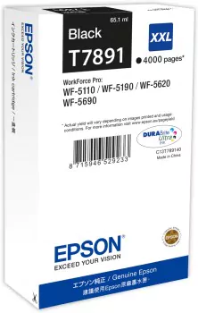 Tinteiro Epson T7891 XL Preto Original (C13T789140)