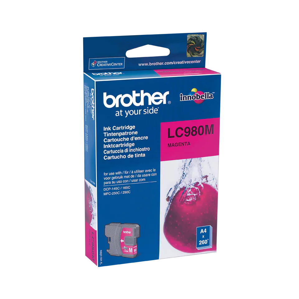 Tinteiro Brother Original LC980 Magenta (LC980M)