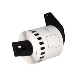 Etiquetas Compativeis Brother DK22113 película plástica Transparente - 62mm x 15.24 metros Contínua Papel térmico