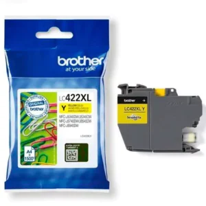 Tinteiro Brother Original LC422 XL Amarelo (LC422XLY)