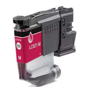Tinteiro Brother Compatível LC521M Magenta