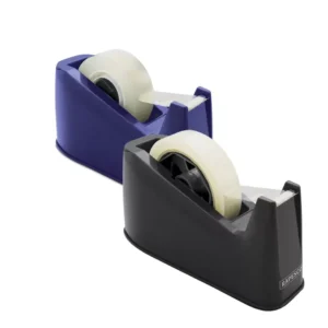Desenroladores de fita adesiva Rapesco - 33 metros x 19 mm preto