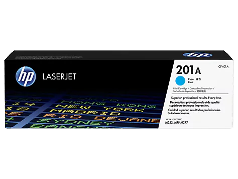 Toner HP LaserJet Original 201A Azul (CF401A)