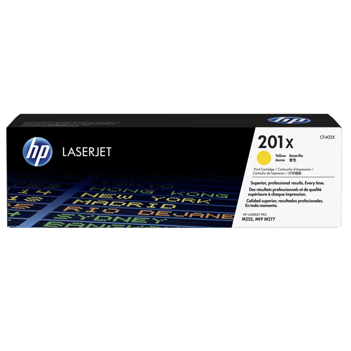 Toner HP LaserJet Original 201X Amarelo (CF402X)