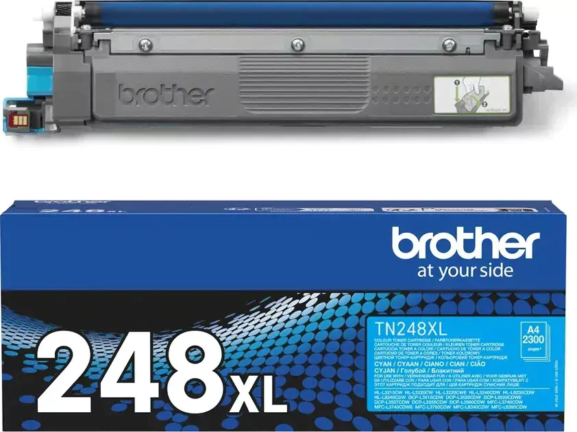 Toner Brother Original TN-248XLC - Azul