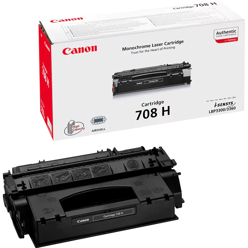 Toner Canon Original 708H Preto (0917B002)