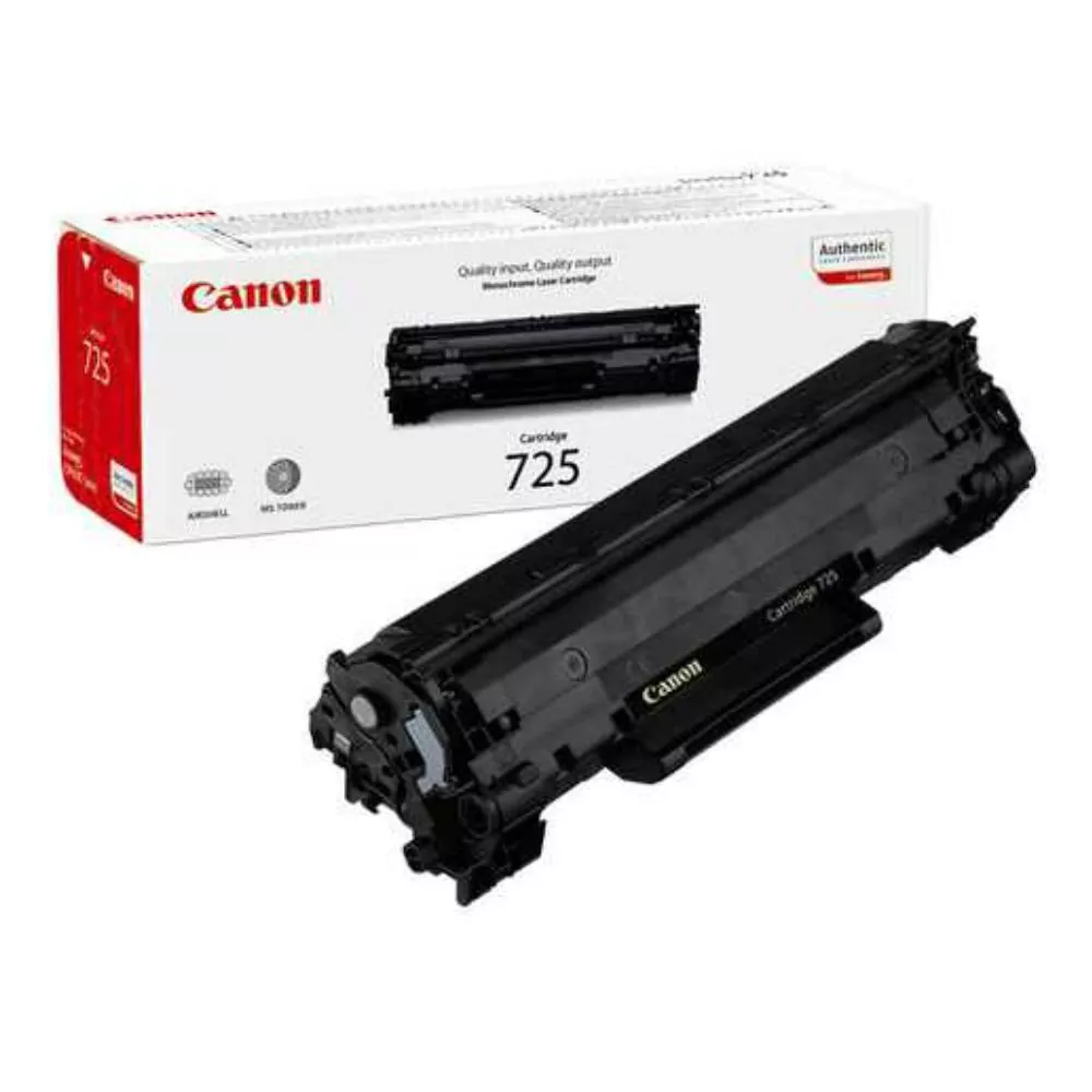 Toner Canon Original 725 Preto (3484B002)