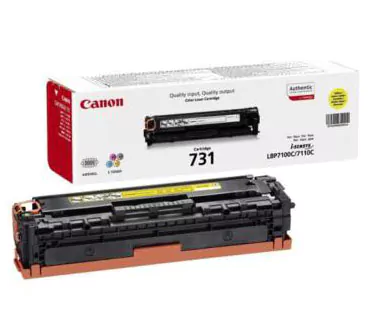 Toner Canon Original 731 Amarelo (6269B002)