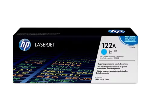 Toner HP LaserJet Original 122A Azul Q3961A